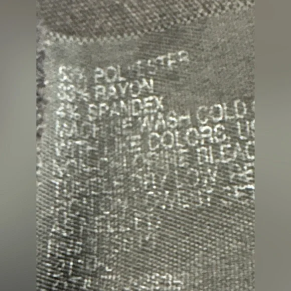 East 5th Women’s Secretly Slender Dress Pants, Charcoal Color, Size 8P - Picture 4 of 7